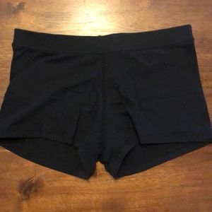 Lululemon black  2.5” spandex shorts